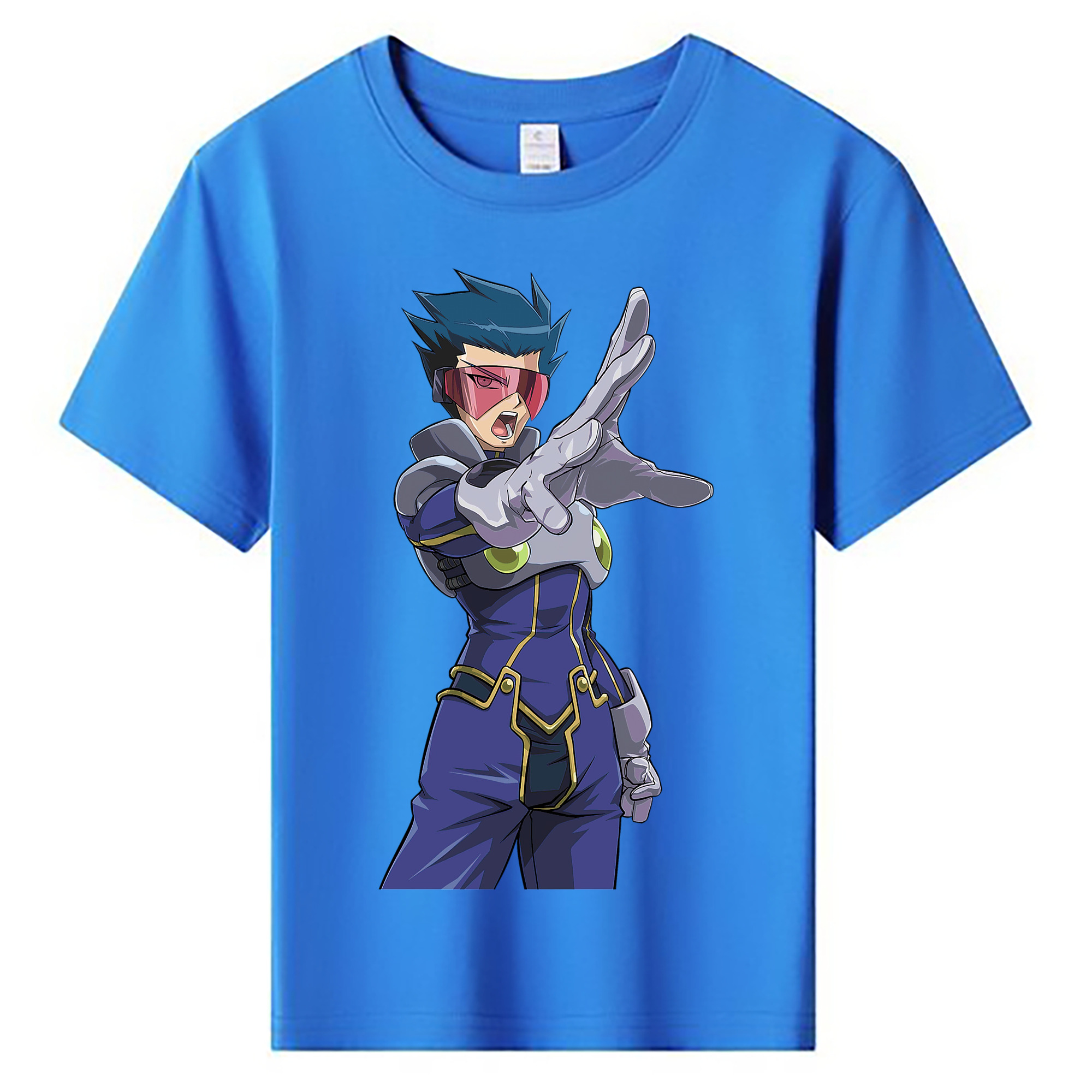 （画像用） 遊☆戯☆王 Yu-Gi-Oh! 綿100％キッズTシャツ（フロントプリント）